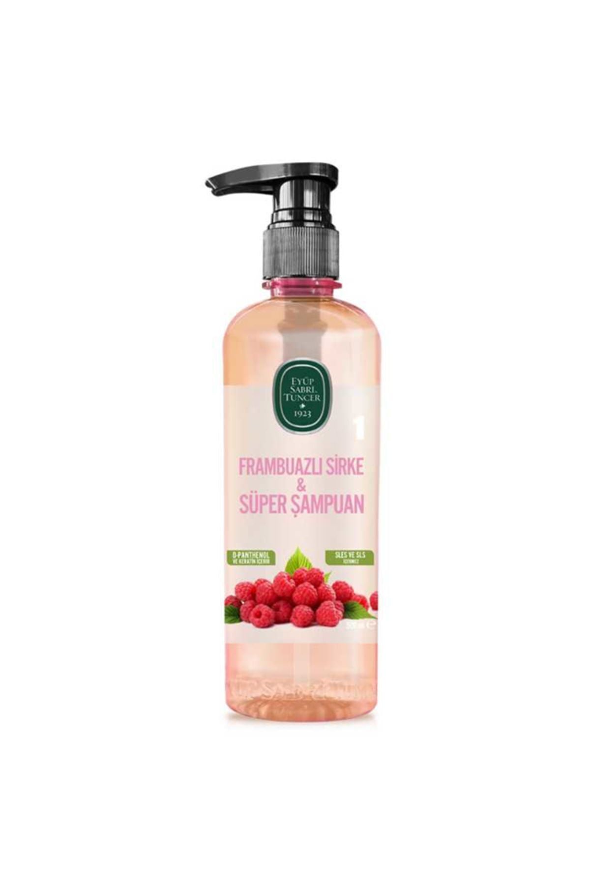 Eyüp Sabri Tuncer Frambuazlı Sirke & Süper Şampuan 500 ml