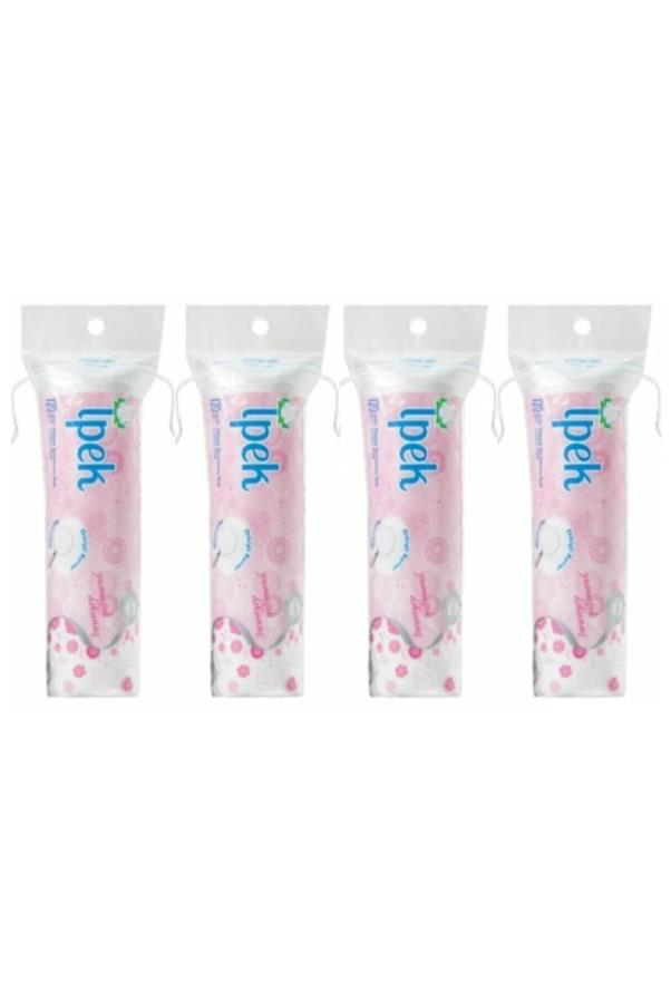 İpek Makyaj Temizleme Pamuk Pedi 70li 4 Paket