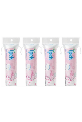 İpek Makyaj Temizleme Pamuk Pedi 70li 4 Paket