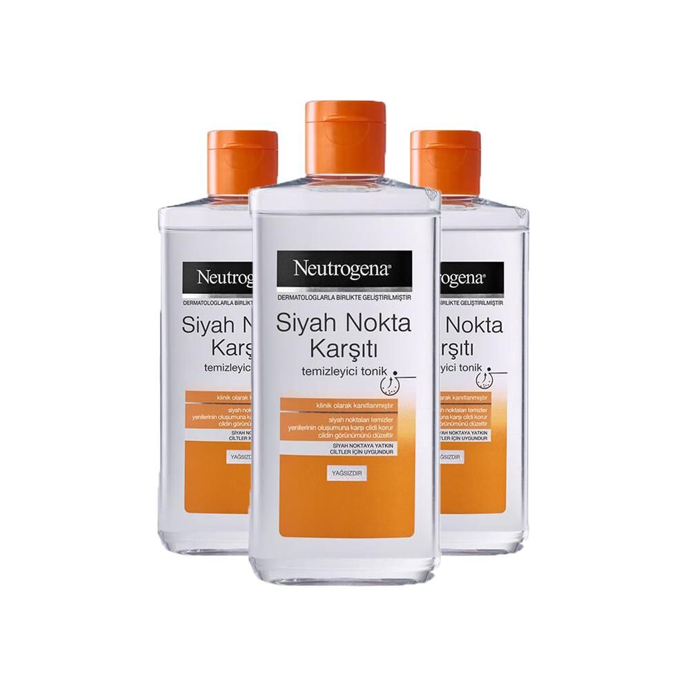 Neutrogena Visibly Clear Siyah Nokta Temizleyici Tonik 200 ml x 3