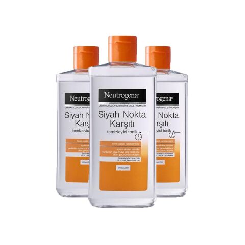 Neutrogena Visibly Clear Siyah Nokta Temizleyici Tonik 200 ml x 3