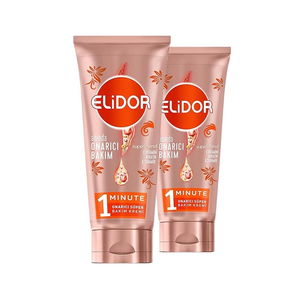 Elidor Superblend Onarıcı Süper Bakım Kremi 170 ml x 2