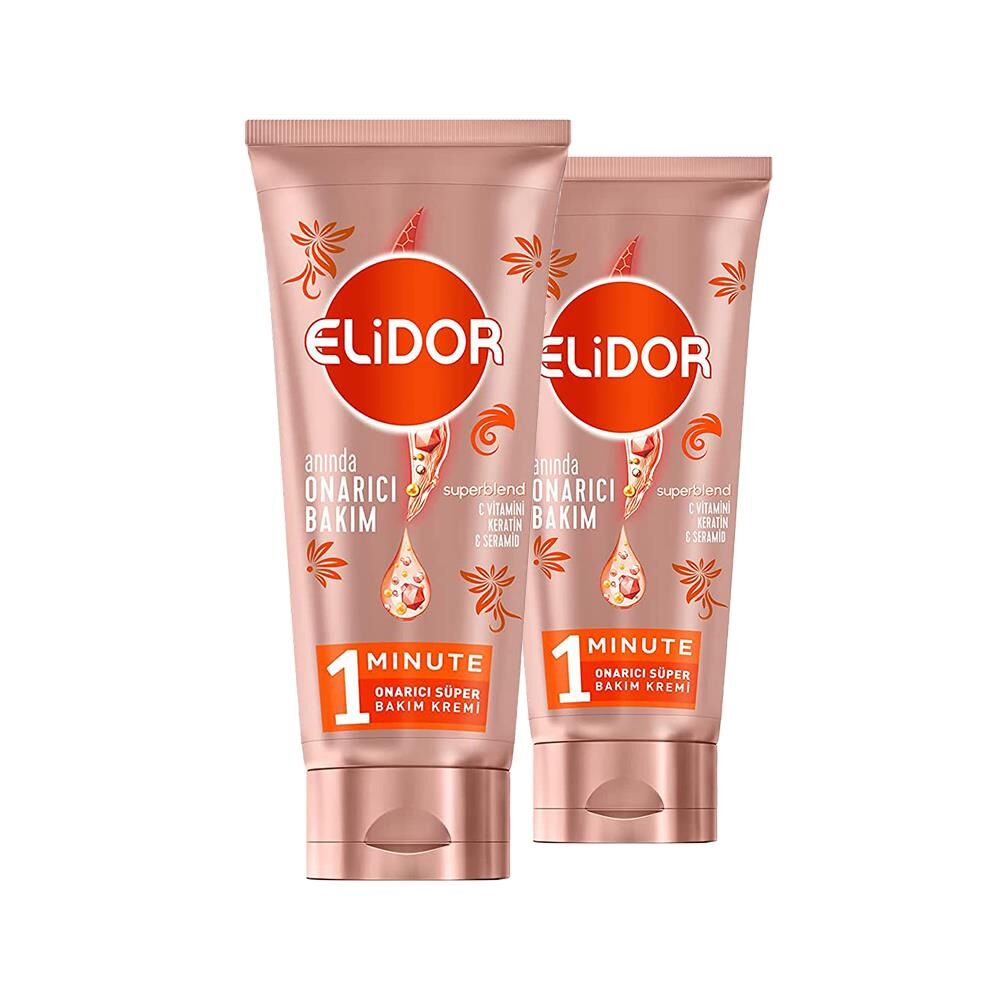Elidor Superblend Onarıcı Süper Bakım Kremi 170 ml x 2