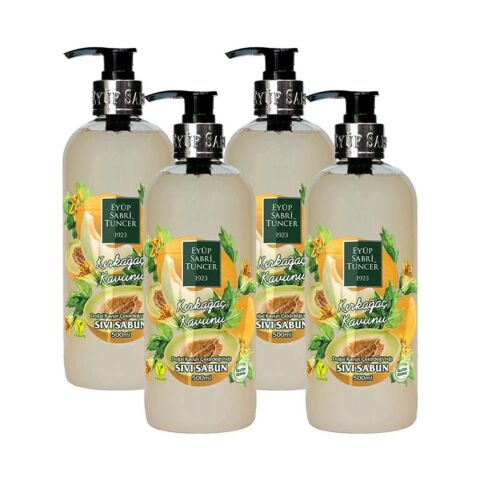 Eyüp Sabri Tuncer Kırkağaç Kavunu Sıvı Sabun 500 ml x 4