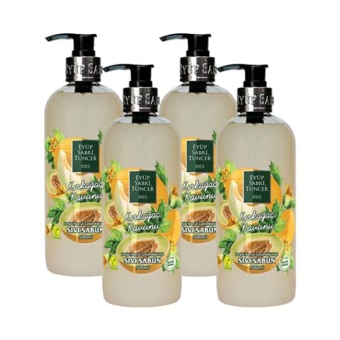 Eyüp Sabri Tuncer Kırkağaç Kavunu Sıvı Sabun 500 ml x 4