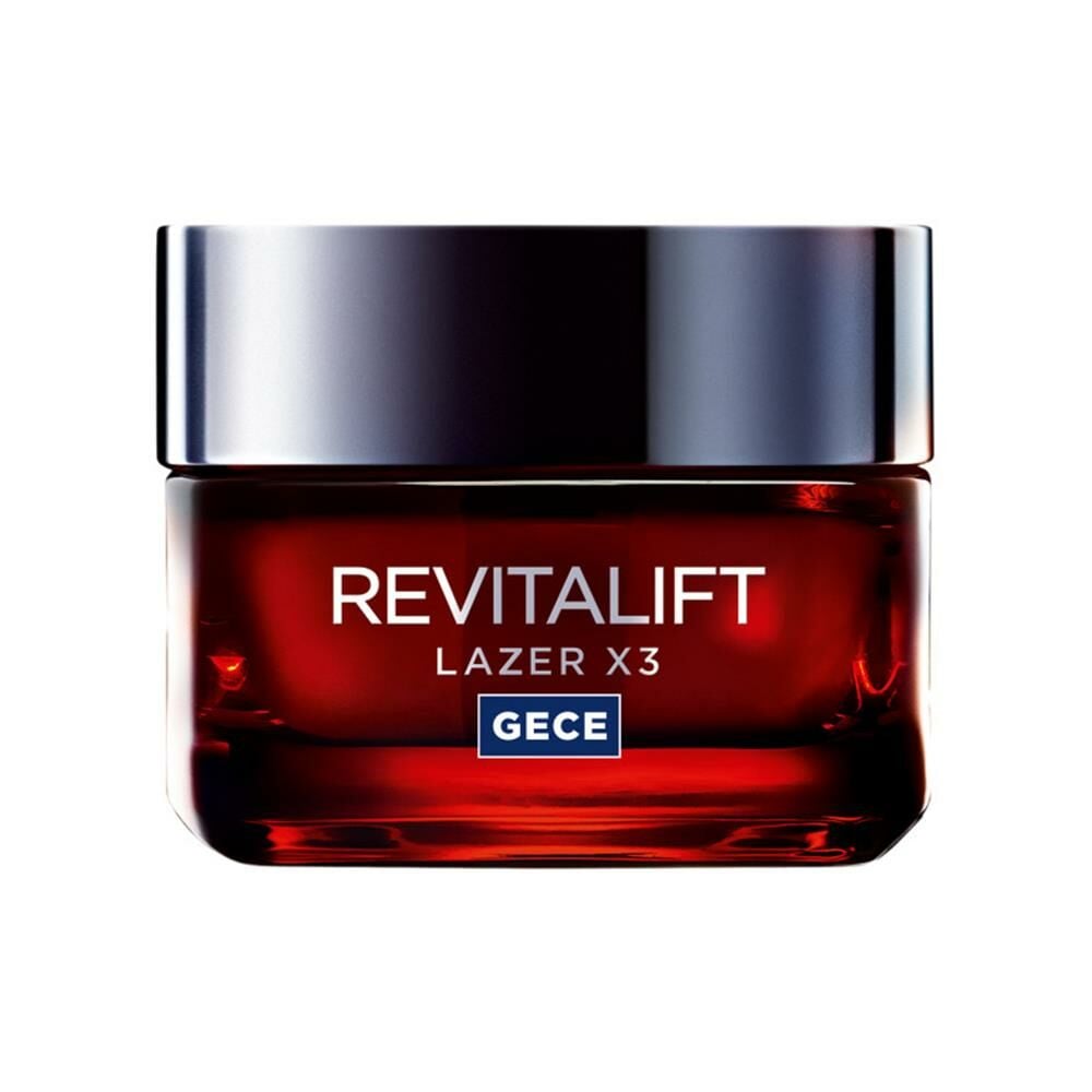 Loreal Paris Revitalift Lazer X3 Yaşlanma Karşıtı Gece Kremi 50 ml