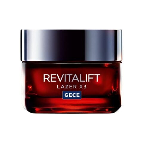 Loreal Paris Revitalift Lazer X3 Yaşlanma Karşıtı Gece Kremi 50 ml