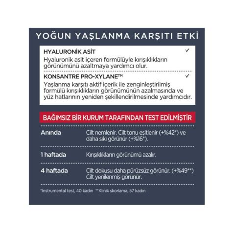 Loreal Paris Revitalift Lazer X3 Yaşlanma Karşıtı Gece Kremi 50 ml