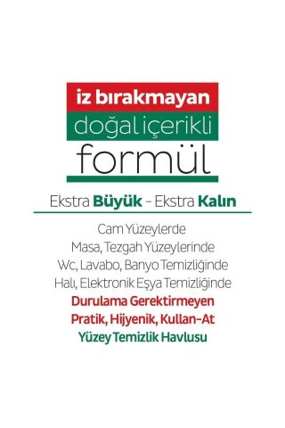 Sleepy Easy Clean Yüzey Temizlik Havlusu 100 x 3