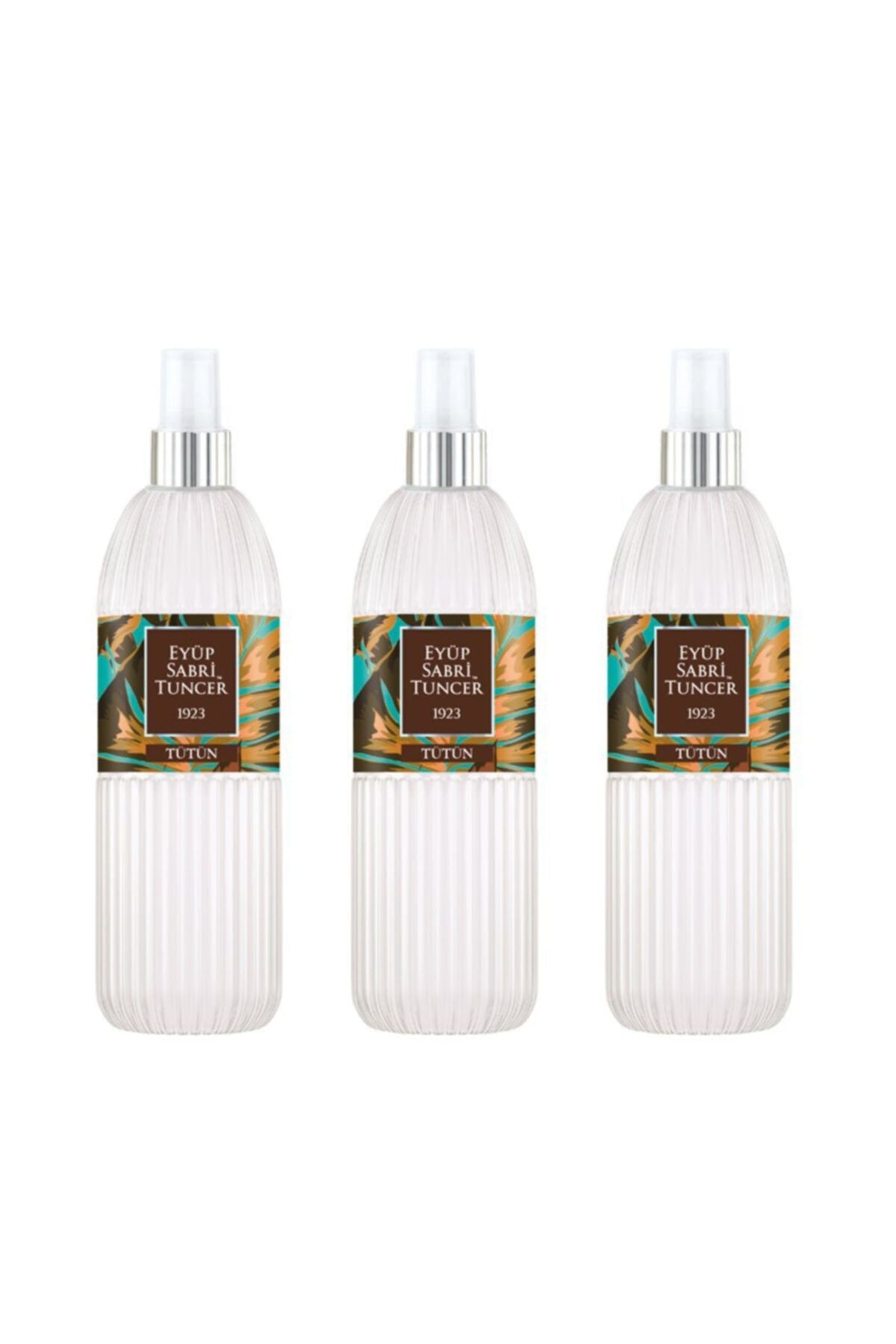 Eyüp Sabri Tuncer Tütün 150 ml Sprey Kolonya - Pet Şişe 3 Adet