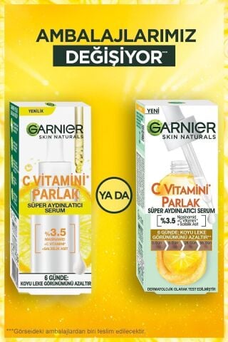 C Vitamini Parlak 2'li Bakım Seti Kağıt Yüz Maskesi + Süper Aydınlatıcı Serum