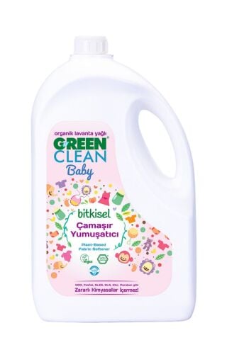 Green Clean Baby Çamaşır Deterjanı 2,75 lt Baby Çamaşır Yumuşatıcı 2,75 lt