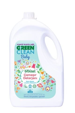 Green Clean Baby Çamaşır Deterjanı 2,75 lt Baby Çamaşır Yumuşatıcı 2,75 lt