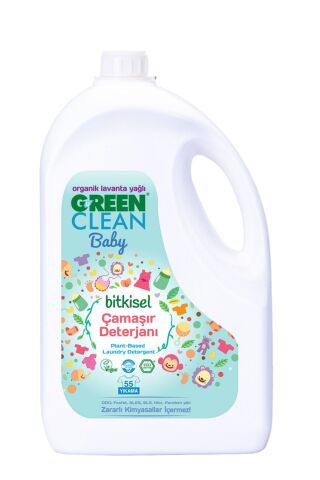 Green Clean Baby Çamaşır Deterjanı 2,75 lt Baby Çamaşır Yumuşatıcı 2,75 lt
