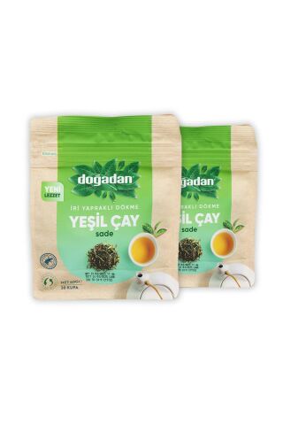 Doğadan Dökme Yeşil Çay Sade 60 gr x 2 Adet