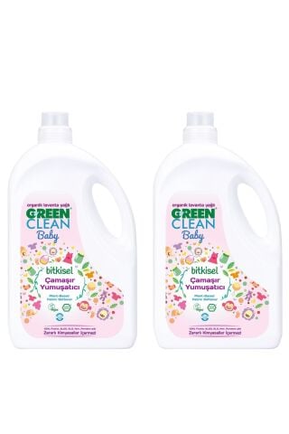 Green Clean Baby Çamaşır Yumuşatıcı 2,75 lt 2 Li Set