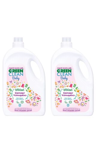 Green Clean Baby Çamaşır Yumuşatıcı 2,75 lt 2 Li Set
