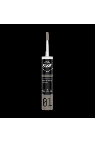 Selsil Genel Amaçlı Silikon 280gr - Şeffaf