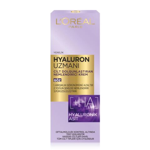 Loreal Paris Hyaluron Uzmanı Nemlendirici Krem Göz 15 ml