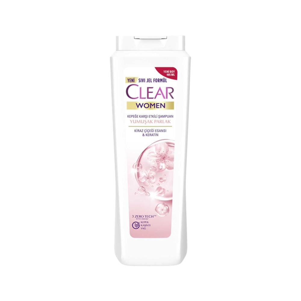 Clear Women Yumuşak Ve Parlak Şampuan 485 ml