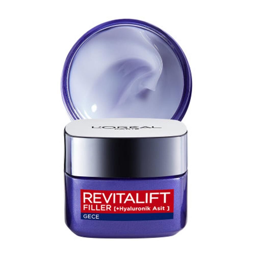 Loreal Paris Revitalift Filler Yaşlanma Karşıtı Krem Gece 50 ml