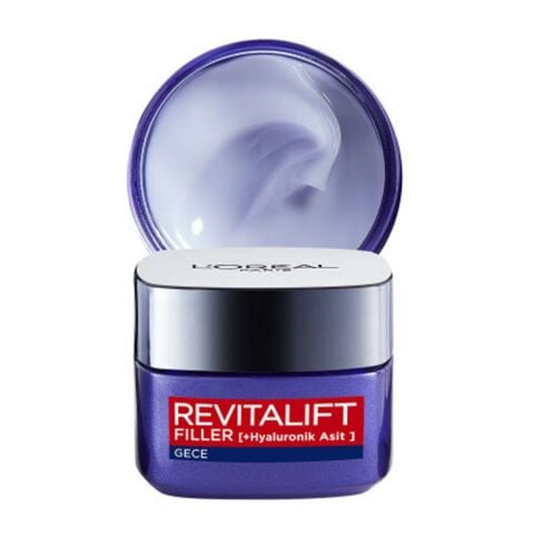 Loreal Paris Revitalift Filler Yaşlanma Karşıtı Krem Gece 50 ml
