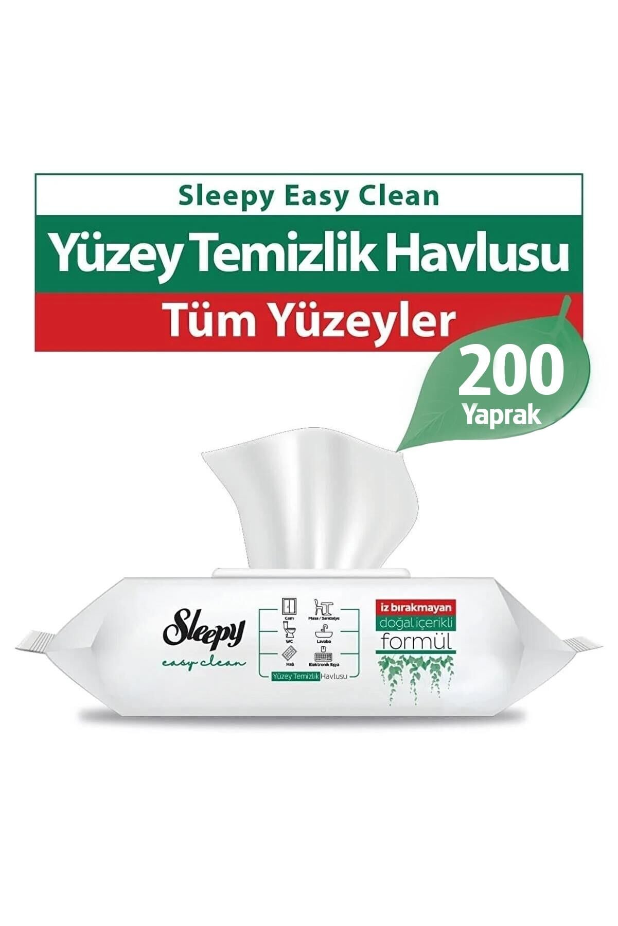 Sleepy Yüzey Temizlik Havlusu 200' lü