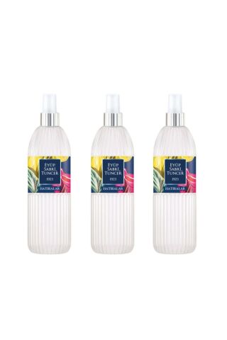 Eyüp Sabri Tuncer Hatıralar 150 öl Sprey Kolonya Pet Şişe 3 Adet