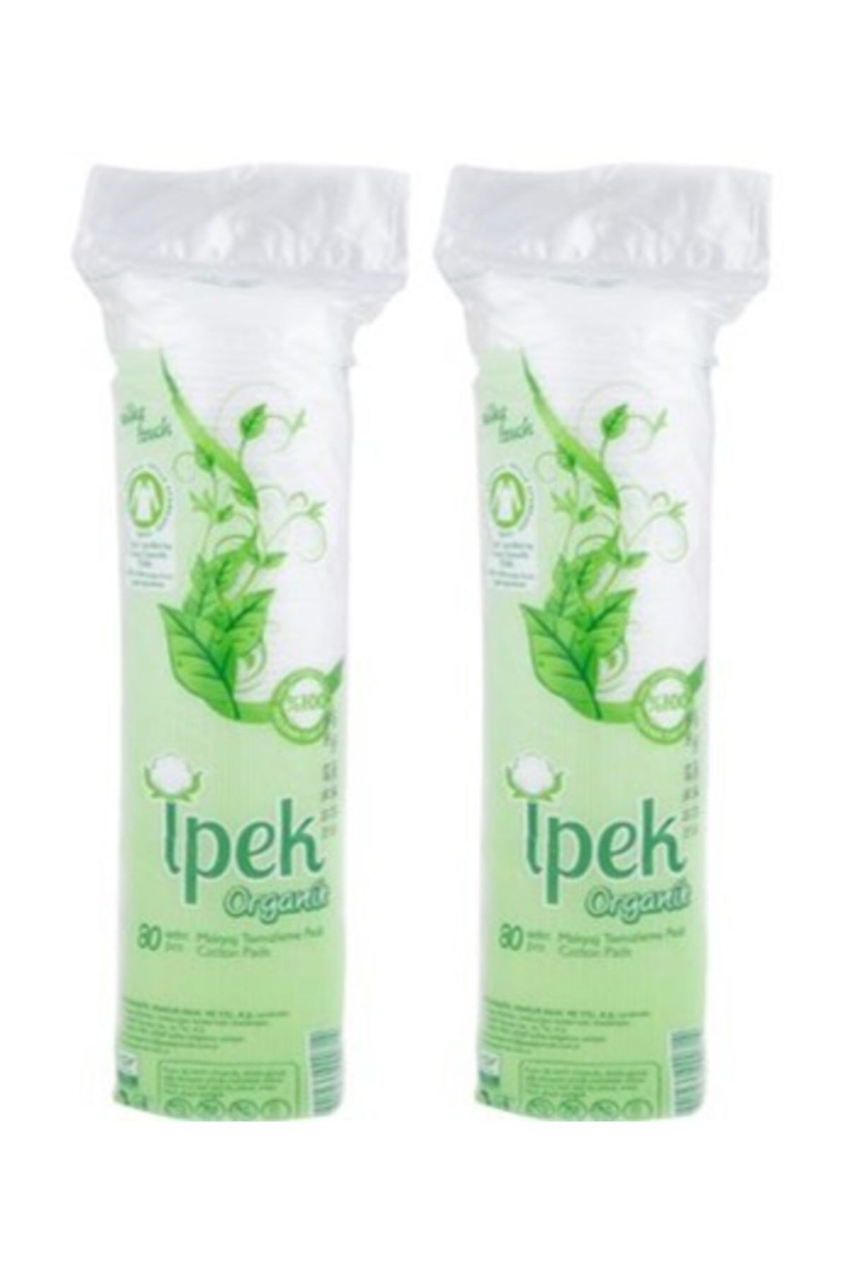 İpek Organik Makyaj Temizleme Pedi 80'li X 2 Adet