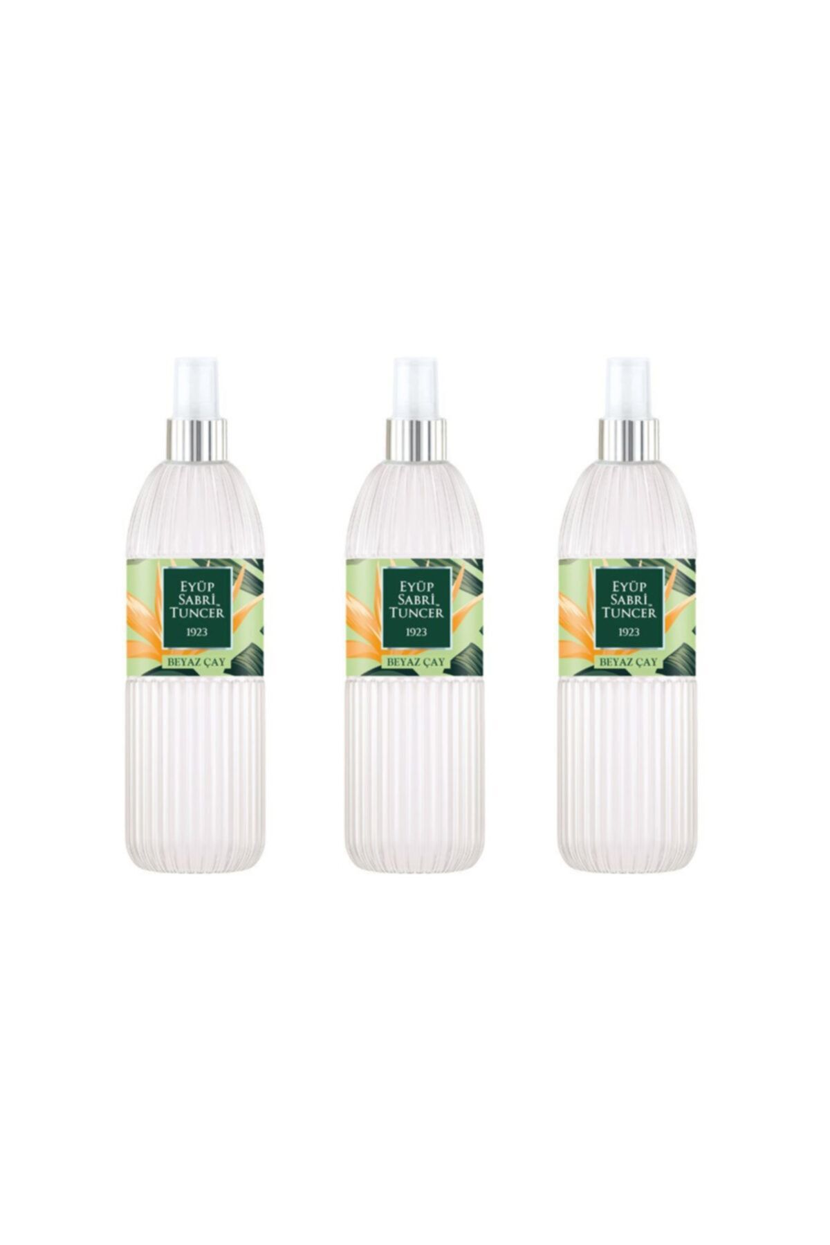 Eyüp Sabri Tuncer Beyaz Çay 150 ml Sprey Kolonya - Pet Şişe 3 Adet