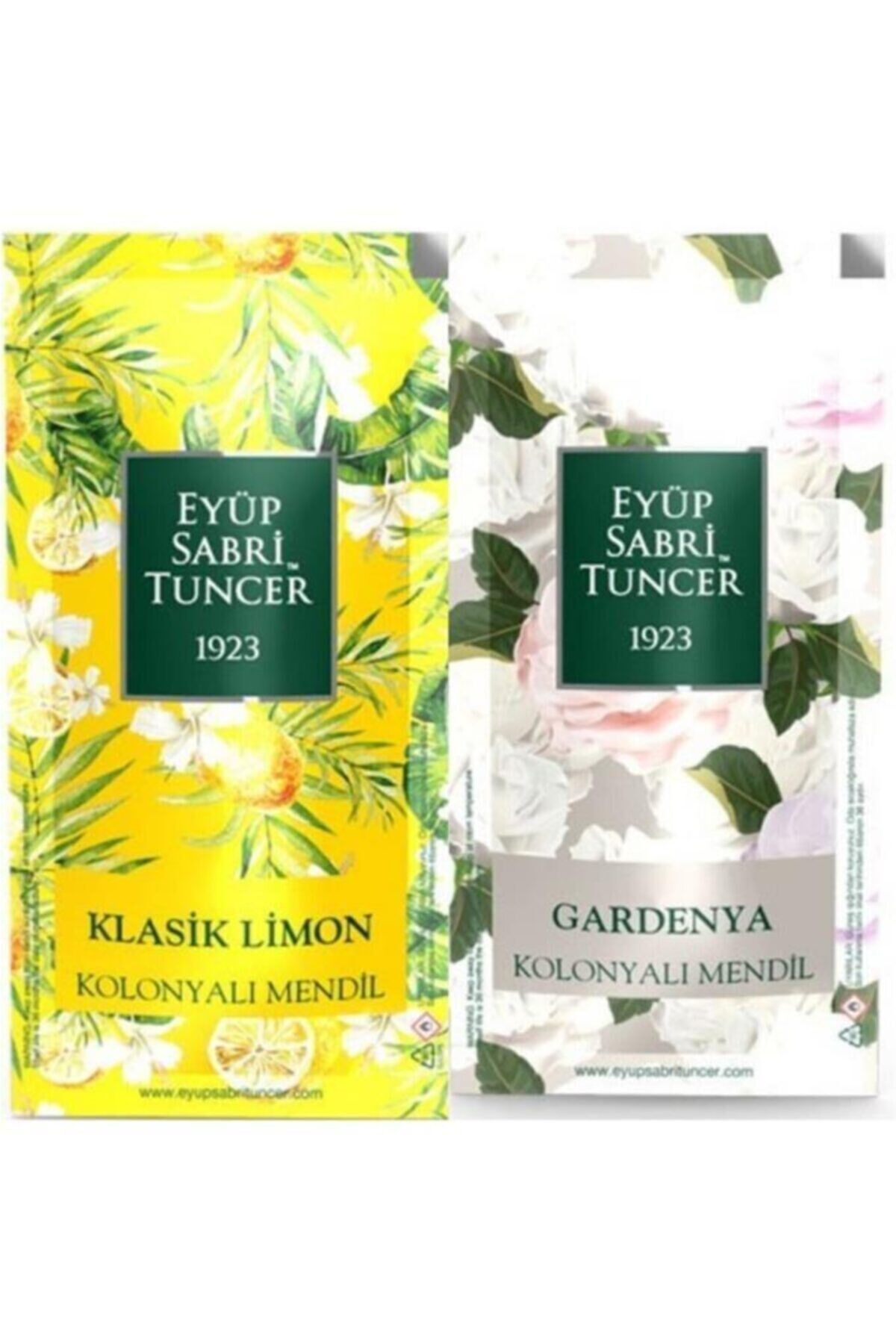 Eyüp Sabri Tuncer Kolonyalı Mendil Gardenya ve Klasik Limon