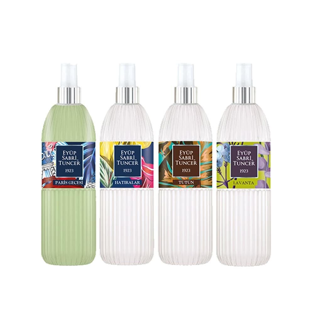 Eyüp Sabri Tuncer Kolonya Seti, Paris Gecesi, Tütün, Lavanta, Hatıralar Kolonya 150 ml