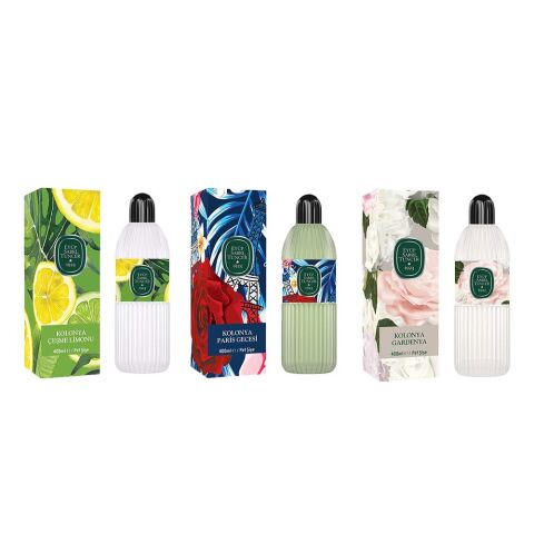 Eyüp Sabri Tuncer Kolonya Çeşme Limonu, Paris Gecesi ve Gardenya Pet Şişe 400 ml
