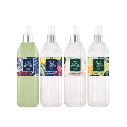 Eyüp Sabri Tuncer Kolonya Seti, Paris Gecesi, Hatıralar, Gardenya, Beyaz Çay Kolonyası 150 Ml
