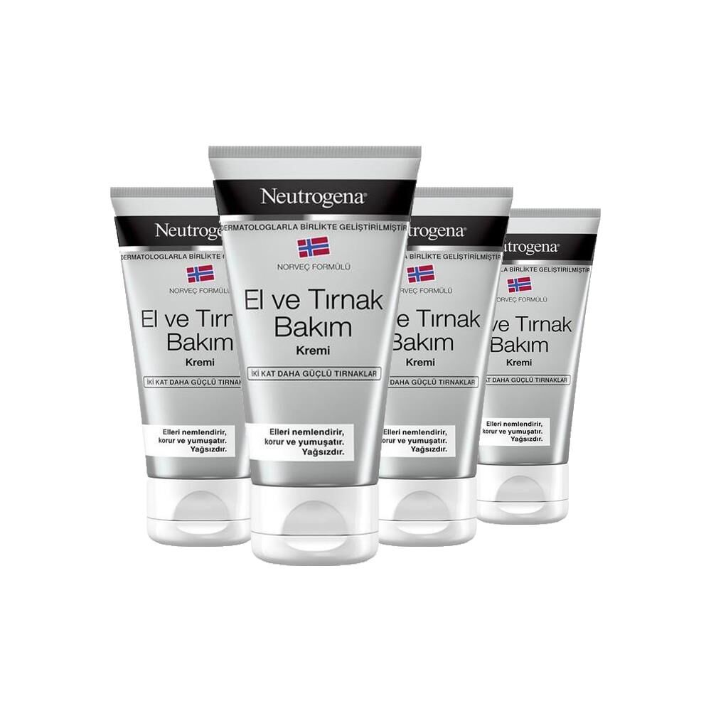 Neutrogena El ve Tırnak Bakım Kremi 75 ml x 4