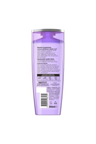 Elseve Loreal Paris Hydra Hyaluronic Nem Dolduran Şampuan 390 ml