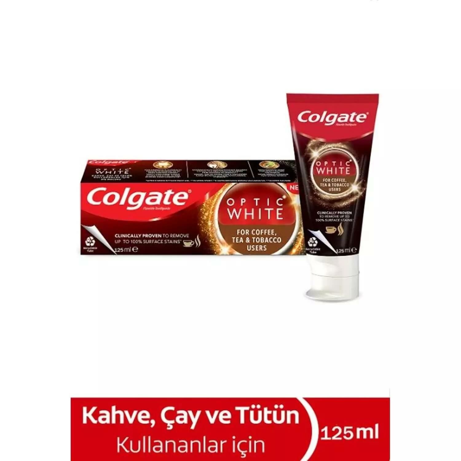 Colgate Kahve, Çay ve Tütün Kullananlar İçin Diş Macunu 125 ml