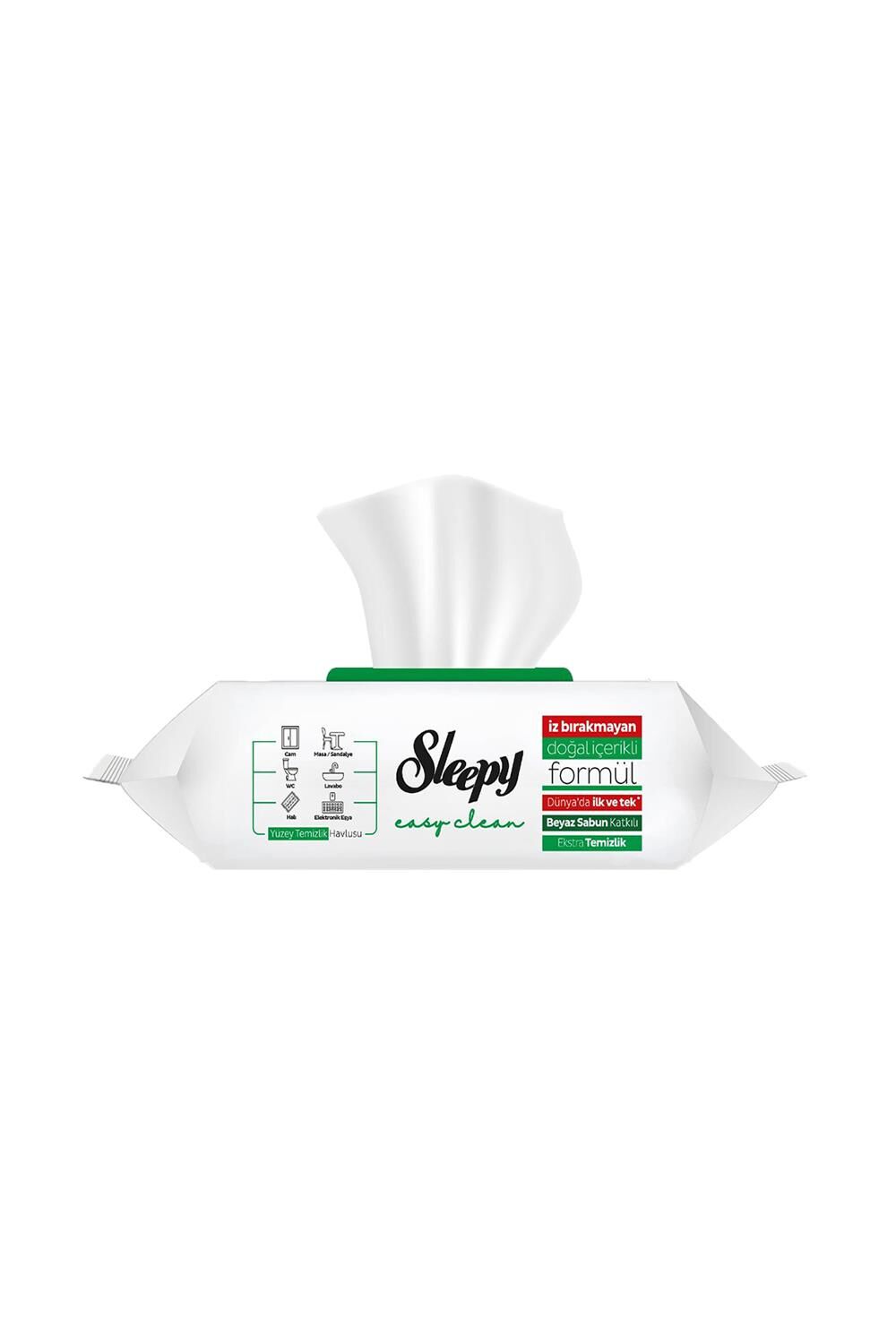 Sleepy Easy Clean Yüzey Temizlik Havlusu 100' lü