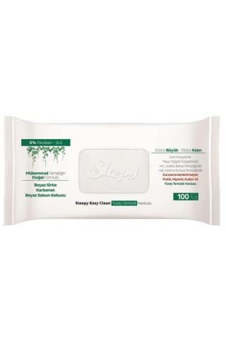 Sleepy Easy Clean Yüzey Temizlik Havlusu 100' lü