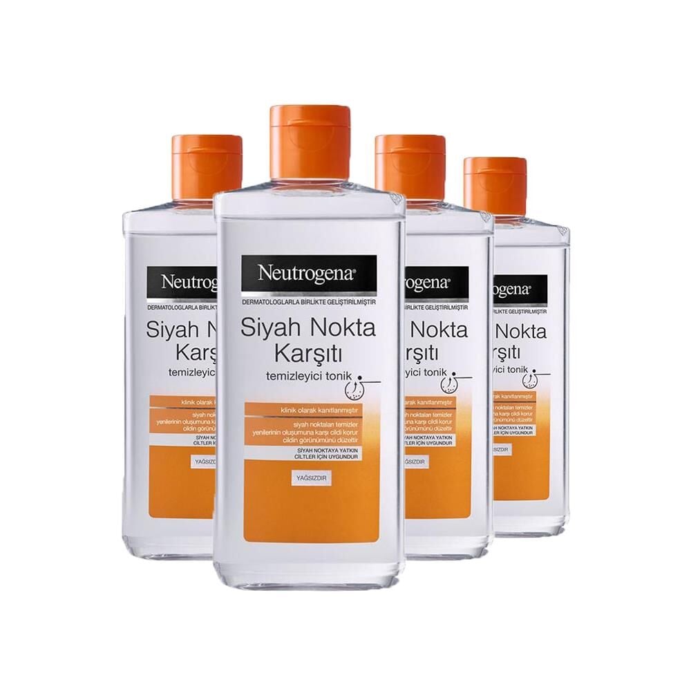 Neutrogena Visibly Clear Siyah Nokta Temizleyici Tonik 200 ml x 4
