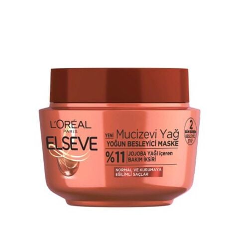 Elseve Mucizevi Yağ Yoğun Besleyici Maske 300 ml