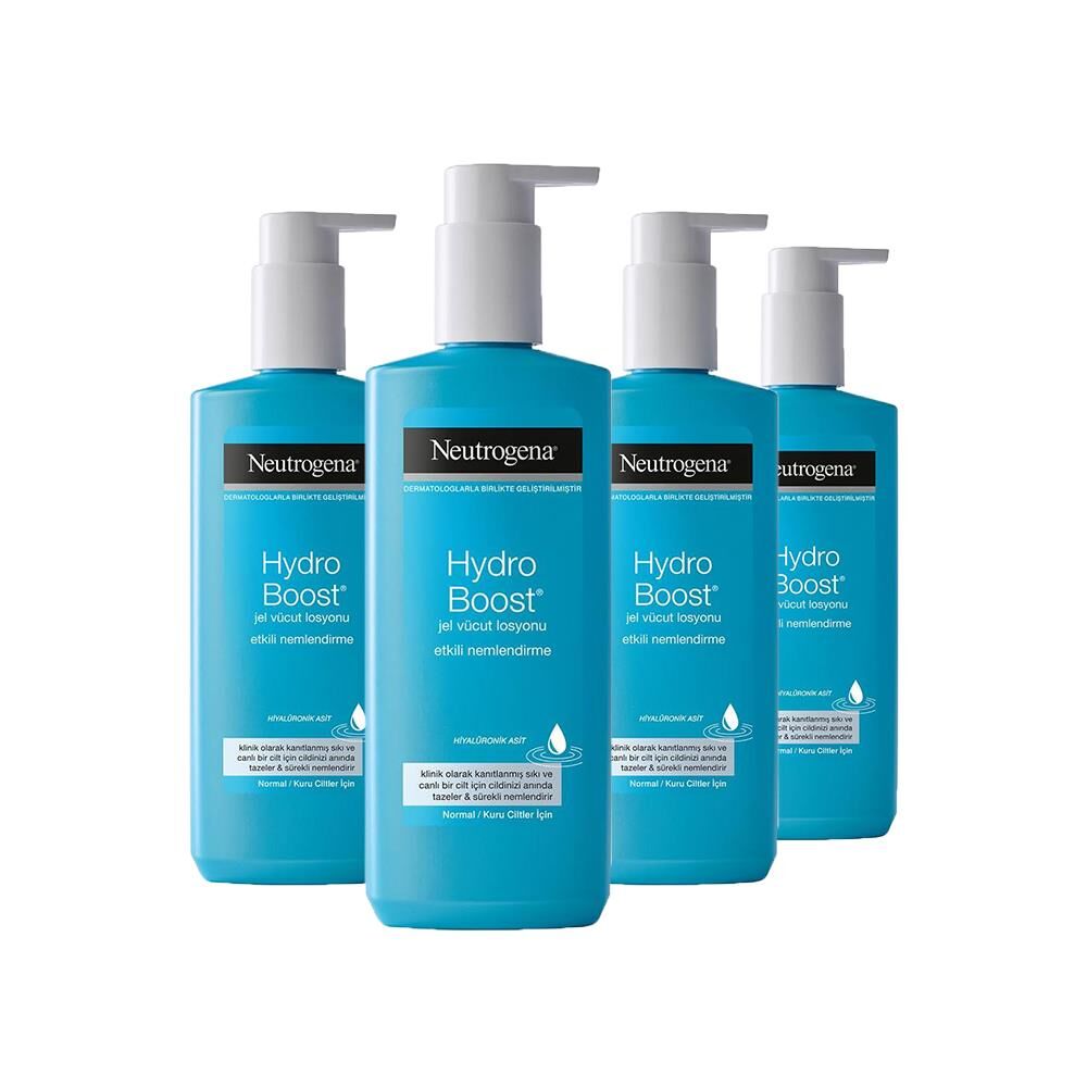 Neutrogena Hydro Boost Vücut Losyonu 400 ml x 4