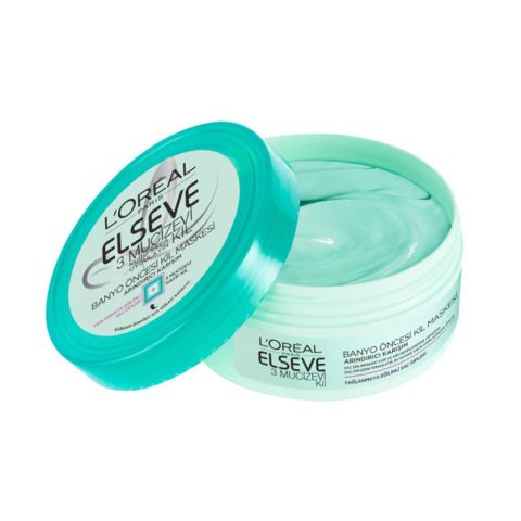 Elseve 3 Mucizevi Banyo Öncesi Kil Maskesi 150 ml