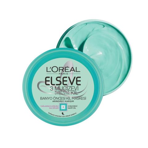Elseve 3 Mucizevi Banyo Öncesi Kil Maskesi 150 ml