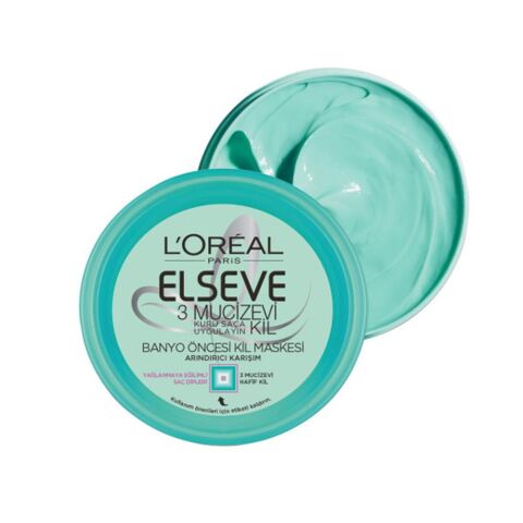 Elseve 3 Mucizevi Banyo Öncesi Kil Maskesi 150 ml