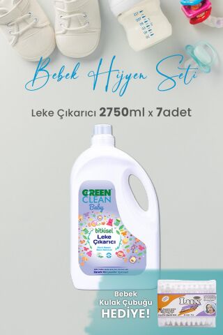Green Clean Baby Leke Çıkarıcı 2.75 L x 7 Adet ve Hediyeli