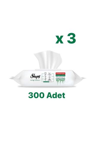 Sleepy Easy Clean Yüzey Temizlik Havlusu 100'lü x 3
