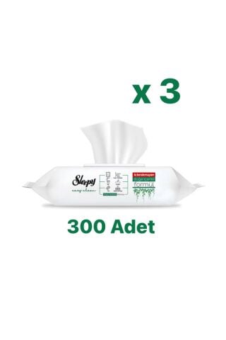 Sleepy Easy Clean Yüzey Temizlik Havlusu 100'lü x 3