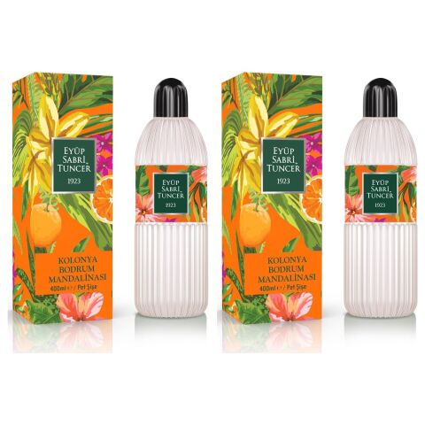 Eyüp Sabri Tuncer Bodrum Mandalinası Kolonyası Pet Şişe 400 ML x 2