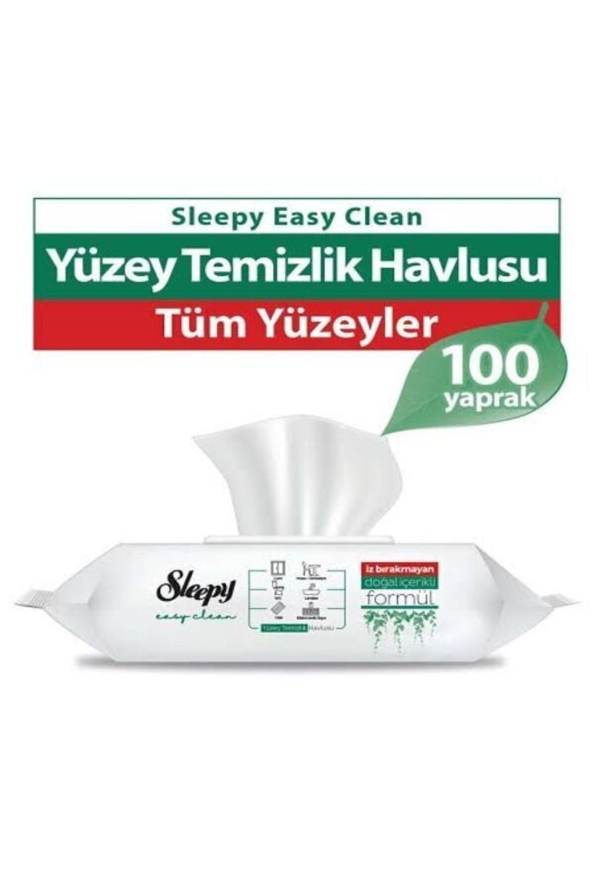 Sleepy Easy Clean Yüzey Temizlik Havlusu (100 Yaprak)